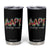 AAPI Heritage Month Tumbler Cup Retro Elegant Floral Asian American Pacific Islander TS02 Black Print Your Wear