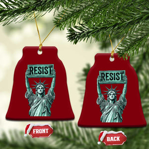 Statue of Liberty Resist Ceramic Ornament Retro TS02 Print Your Wear