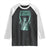 Statue of Liberty Resist Raglan Shirt Retro TS02 Black White Print Your Wear