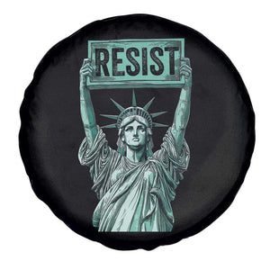 Statue of Liberty Resist Spare Tire Cover Retro TS02 Print Your Wear