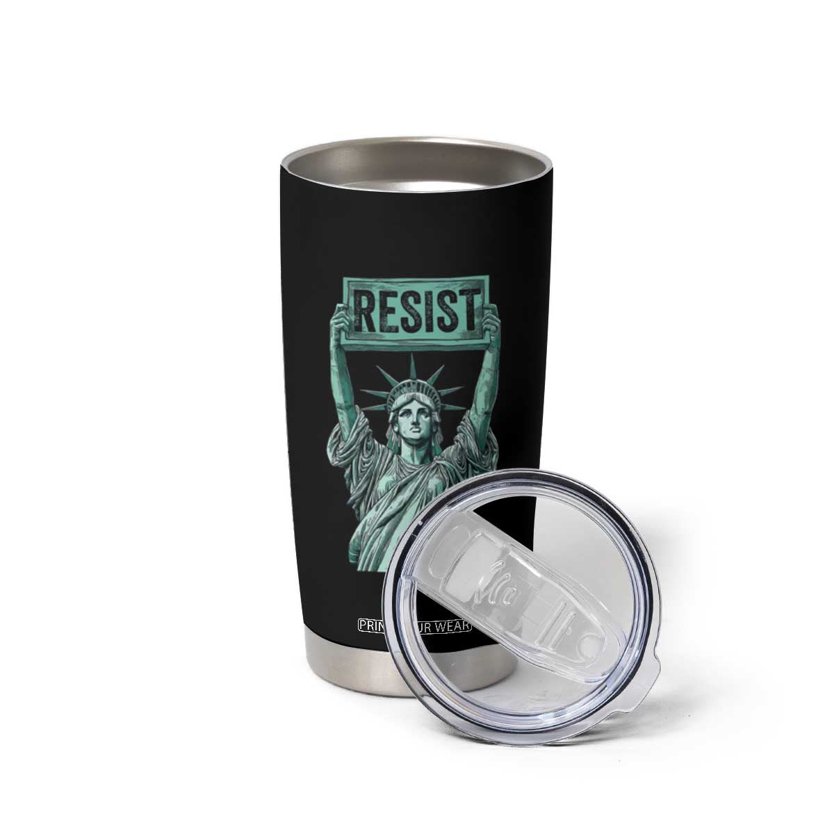 Statue of Liberty Resist Tumbler Cup Retro TS02 Print Your Wear