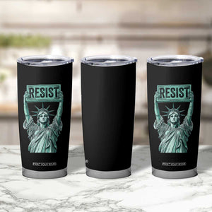 Statue of Liberty Resist Tumbler Cup Retro TS02 Print Your Wear
