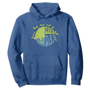 Earth Day Hoodie Earth Day Raise Environmental Crisis Awareness Go Planet TS02 Royal Blue Printyourwear