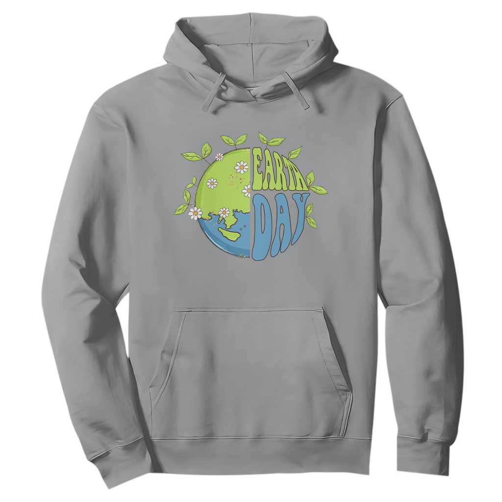 Earth Day Hoodie Earth Day Raise Environmental Crisis Awareness Go Planet TS02 Sport Gray Printyourwear