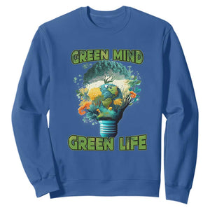 Earth Day Sweatshirt Earth Day Environmental Crisis Go Planet Go Green Earth TS02 Royal Blue Printyourwear