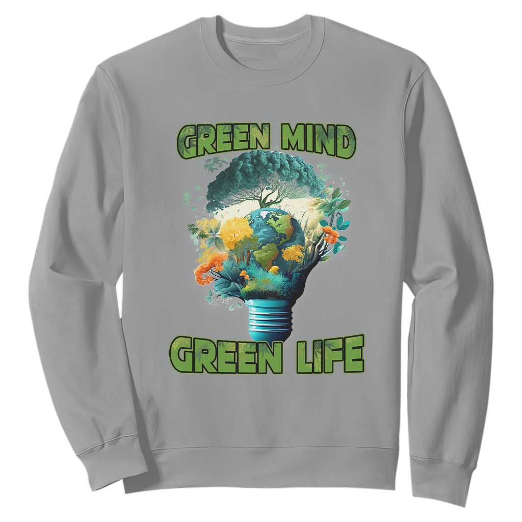 Earth Day Sweatshirt Earth Day Environmental Crisis Go Planet Go Green Earth TS02 Sport Gray Printyourwear