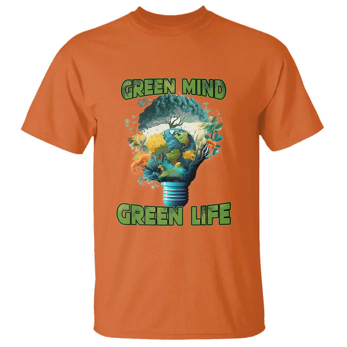 Earth Day T Shirt Earth Day Environmental Crisis Go Planet Go Green Earth TS02 Orange Printyourwear