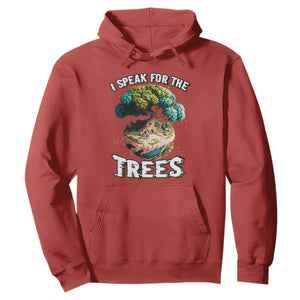 Earth Day Hoodie Speak For The Tree Love Your Mother Go Green TS02 Red Printyourwear