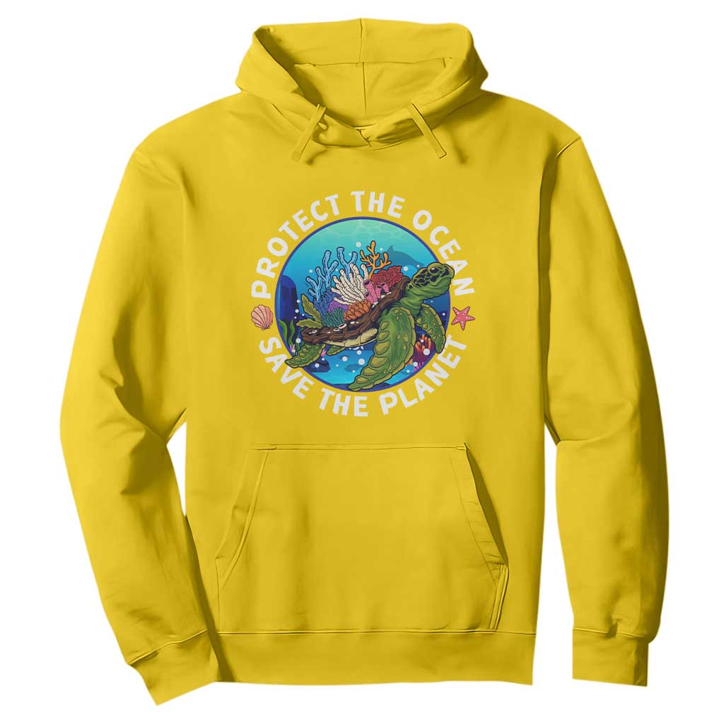 Ocean Day Hoodie Protect The Ocean Save The Planet Earth Day TS02 Daisy Printyourwear
