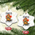 No Tariffs Canada Ceramic Ornament Never 51st State Canadian Beaver TS02 Print Your Wear