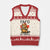 No Tariffs Canada V-Neck Knit Sweater Vest Never 51st State Canadian Beaver TS02 Beige Red Print Your Wear