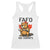 No Tariffs Canada Racerback Tank Top Never 51st State Canadian Beaver TS02 White Print Your Wear