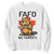 No Tariffs Canada Sweatshirt Never 51st State Canadian Beaver TS02 White Print Your Wear
