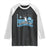 Funny Penguin Resist Raglan Shirt Heard Island Flippers Up I Stand With Penguins TS02 Black White Print Your Wear