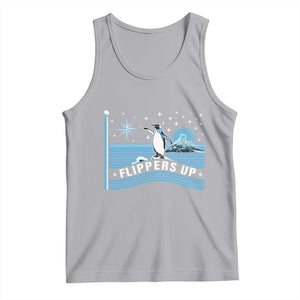 Funny Penguin Resist Tank Top Heard Island Flippers Up I Stand With Penguins TS02 Athletic Heather Print Your Wear