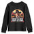 Trump Tariffs Cowboy Youth Sweatshirt Theres A New Tariff In Town Western TS02 Black Print Your Wear