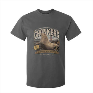 Viral Chonkers San Francisco Sea Lion T Shirt For Kid Retro Pier 39 Fisherman's Wharf Souvenir TS02 Dark Heather Print Your Wear