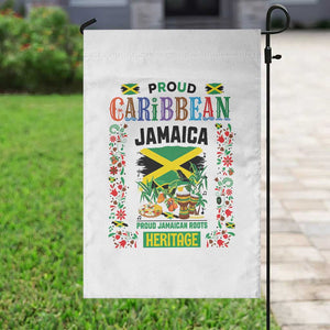 Proud Caribbean Jamaica Heritage Garden Flag Jamaican Roots and Island Culture TS02 Print Your Wear