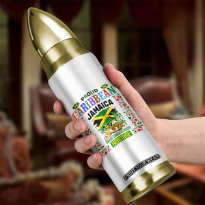 Proud Caribbean Jamaica Heritage Bullet Tumbler Jamaican Roots and Island Culture TS02 Print Your Wear