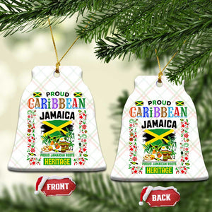 Proud Caribbean Jamaica Heritage Ceramic Ornament Jamaican Roots and Island Culture TS02 Print Your Wear
