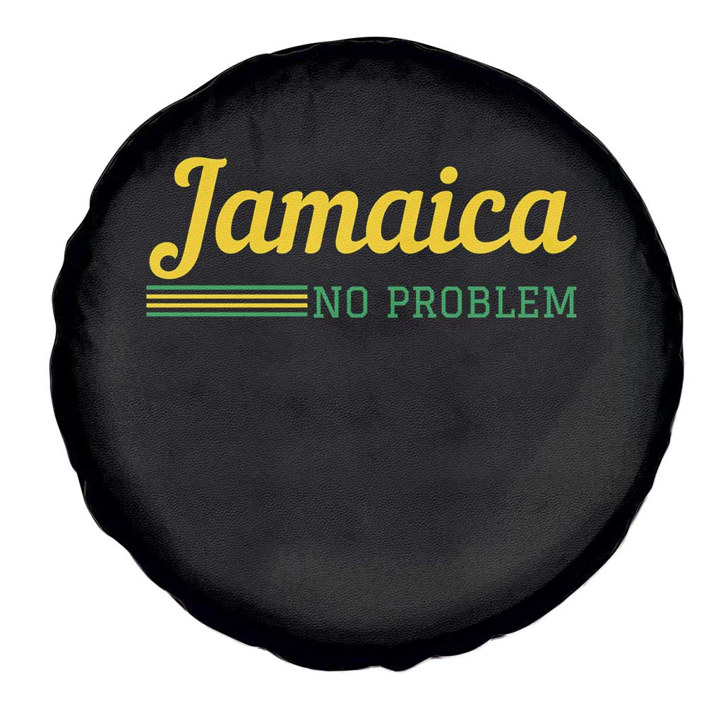 Jamaica No Problem Spare Tire Cover Classic Island Motto and Caribbean Vacation TS02 Print Your Wear