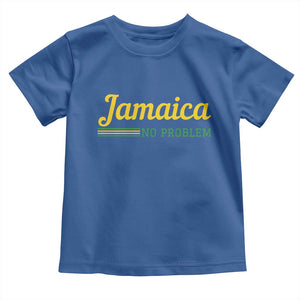 Jamaica No Problem Toddler T Shirt Classic Island Motto and Caribbean Vacation TS02 Royal Blue Print Your Wear