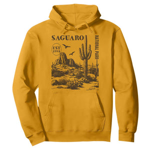 Vintage Saguaro National Park Est 1994 Graphic Hoodie Retro Arizona Desert Mountain Hiking Souvenir