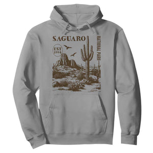 Vintage Saguaro National Park Est 1994 Graphic Hoodie Retro Arizona Desert Mountain Hiking Souvenir