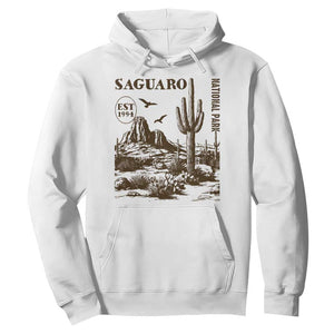 Vintage Saguaro National Park Est 1994 Graphic Hoodie Retro Arizona Desert Mountain Hiking Souvenir