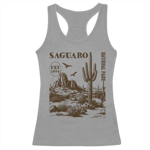 Vintage Saguaro National Park Est 1994 Graphic Racerback Tank Top Retro Arizona Desert Mountain Hiking Souvenir