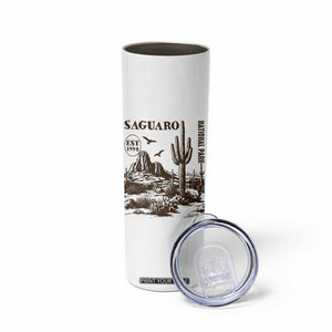Vintage Saguaro National Park Est 1994 Graphic Skinny Tumbler Retro Arizona Desert Mountain Hiking Souvenir