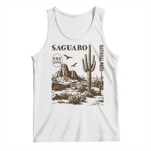 Vintage Saguaro National Park Est 1994 Graphic Tank Top Retro Arizona Desert Mountain Hiking Souvenir