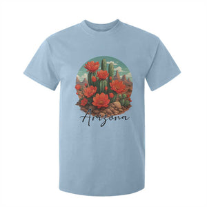 Beautiful Blooming Cactus Flower Arizona Graphic T Shirt For Kid Vintage Desert Botanical Floral Nature Souvenir