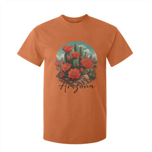 Beautiful Blooming Cactus Flower Arizona Graphic T Shirt For Kid Vintage Desert Botanical Floral Nature Souvenir