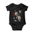 Horror Anime Manga Baby Onesie Japanese Creepy Kawaii Goth Otaku TS02 Black Print Your Wear