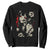 Horror Anime Manga Sweatshirt Japanese Creepy Kawaii Goth Otaku TS02 Black Print Your Wear