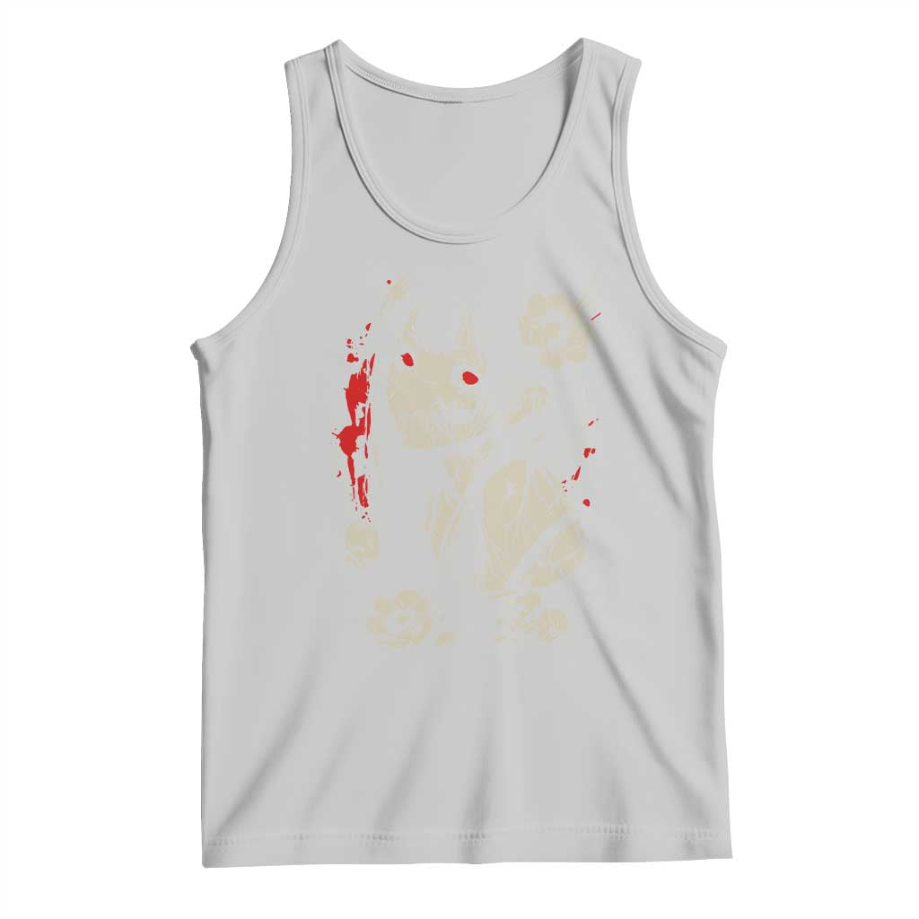Horror Anime Manga Tank Top Japanese Creepy Kawaii Goth Otaku TS02 Ash Print Your Wear