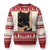 Kawaii Cat Eating Sushi Ugly Christmas Sweater Japanese Anime Manga Otaku Retro Vintage Graphic TS02 Red Print Your Wear