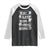 Eat Sleep Anime Gaming Repeat Raglan Shirt Otaku Gamer Manga Lover TS02 Black White Print Your Wear