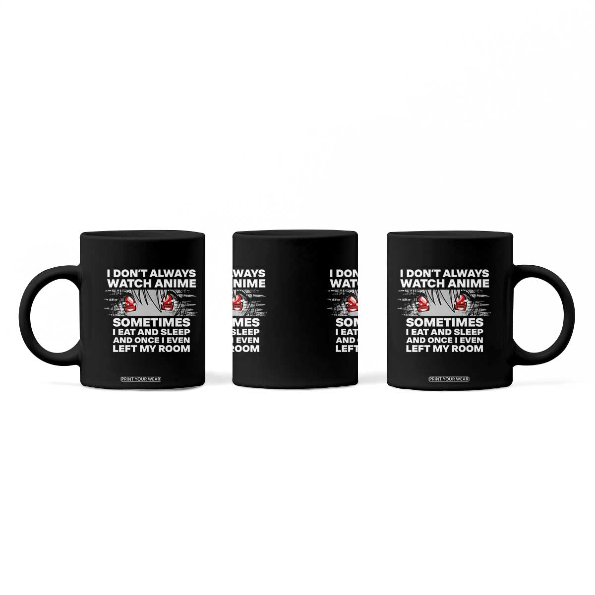 Funny Anime Lover Coffee Mug Japanese Kawaii Manga Otaku TS02 Print Your Wear