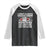 Funny Anime Lover Raglan Shirt Japanese Kawaii Manga Otaku TS02 Black White Print Your Wear