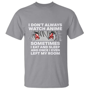 Funny Anime Lover T Shirt Japanese Kawaii Manga Otaku TS02 Sport Gray Print Your Wear