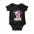 Just A Girl Who Loves Anime and Sketching Baby Onesie Japan Kawaii Otaku Manga Lover TS02 Black Print Your Wear