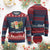 Funny Cursed Cat Meme Ugly Christmas Sweater I Eat Cement Oddly Specific Dank Meme TS02 Burgundy Print Your Wear