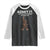 Funny Bigfoot Raglan Shirt Admit It Life Would Be Boring Without Me Rock Hand TS02 Black White Print Your Wear