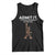 Funny Bigfoot Tank Top Admit It Life Would Be Boring Without Me Rock Hand TS02 Black Print Your Wear