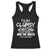 Funny Clumsy People Saying Racerback Tank Top The Floor Hates Me The Table And Chairs Are Bullies The Walls Get In My Way TS02 Black Print Your Wear