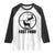 Deer Hunting Raglan Shirt Deer Hunting Funny Hunter Fast Food Gift TS02 White Black Print Your Wear