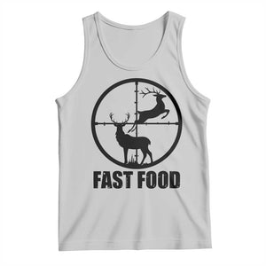 Deer Hunting Tank Top Deer Hunting Funny Hunter Fast Food Gift TS02 Ash Print Your Wear