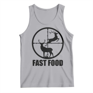 Deer Hunting Tank Top Deer Hunting Funny Hunter Fast Food Gift TS02 Athletic Heather Print Your Wear